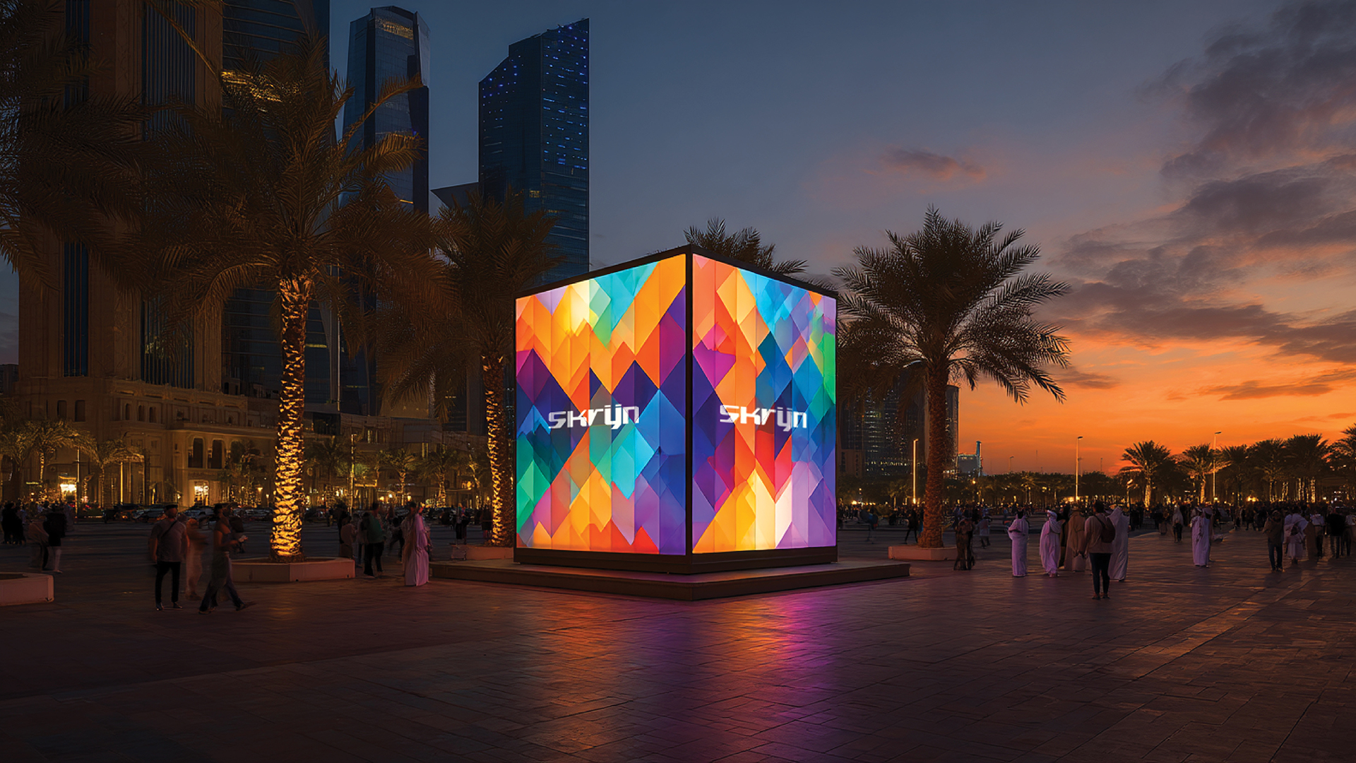 Skryn Cube Technology